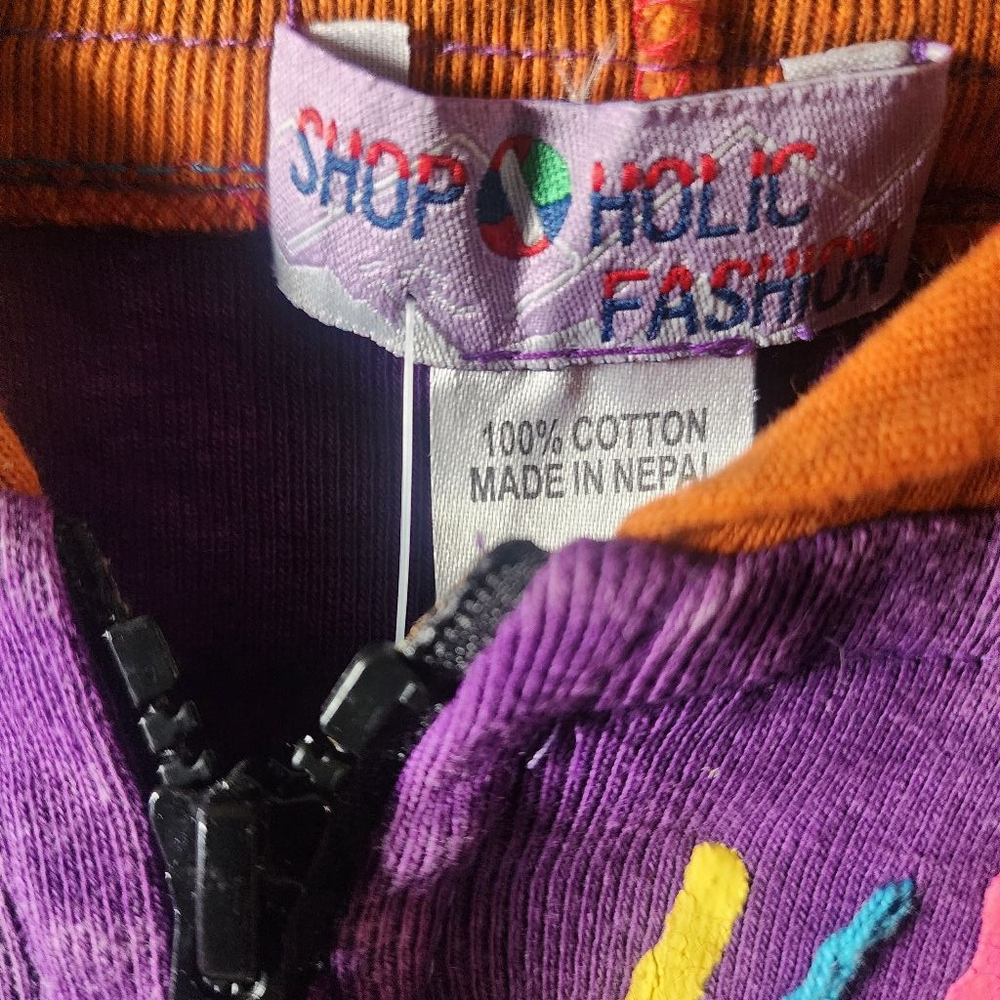 Hippie Bohemian Zip up Sweatshirt - Picture 7 of 7